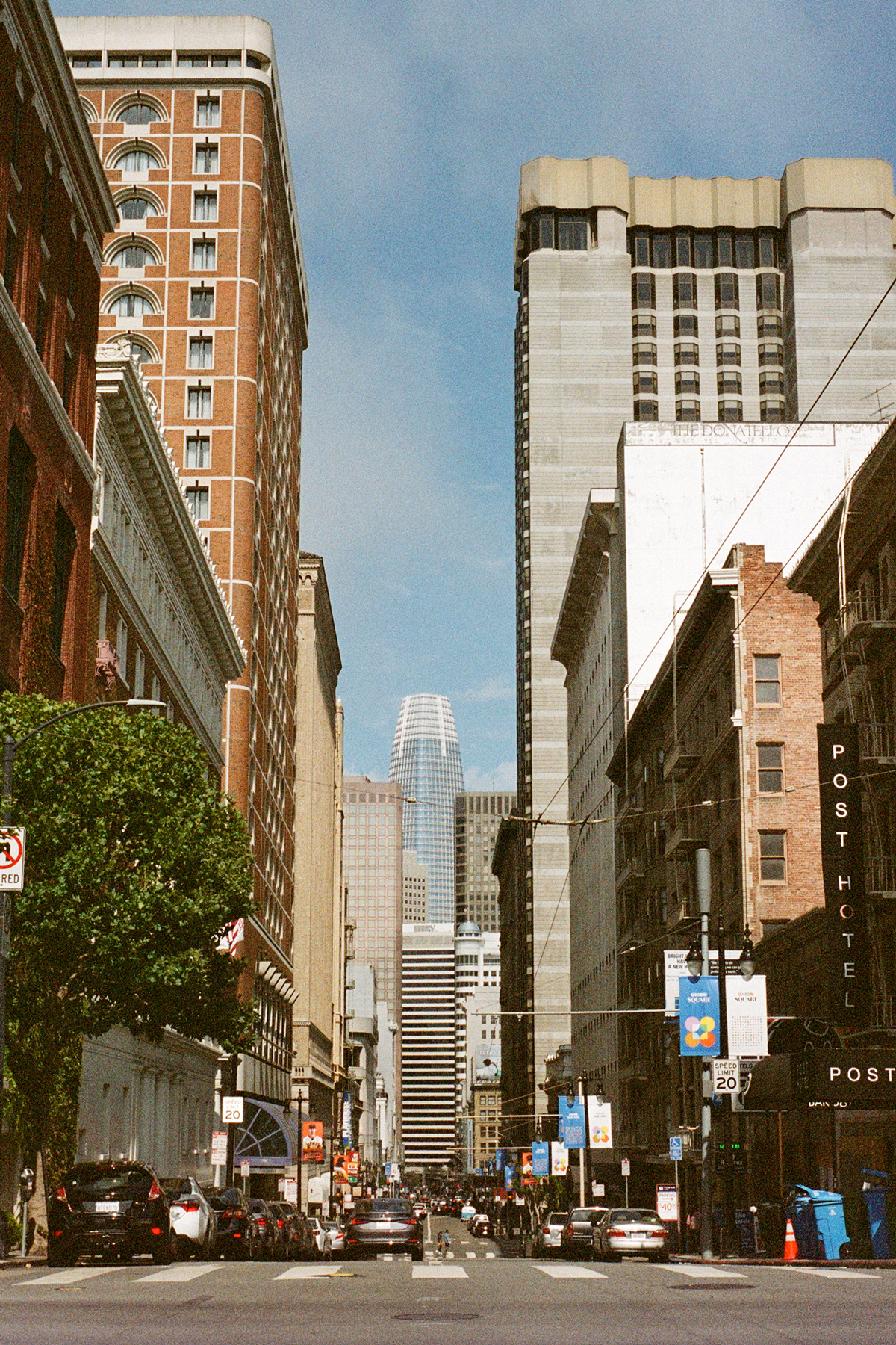 SF through a windshield