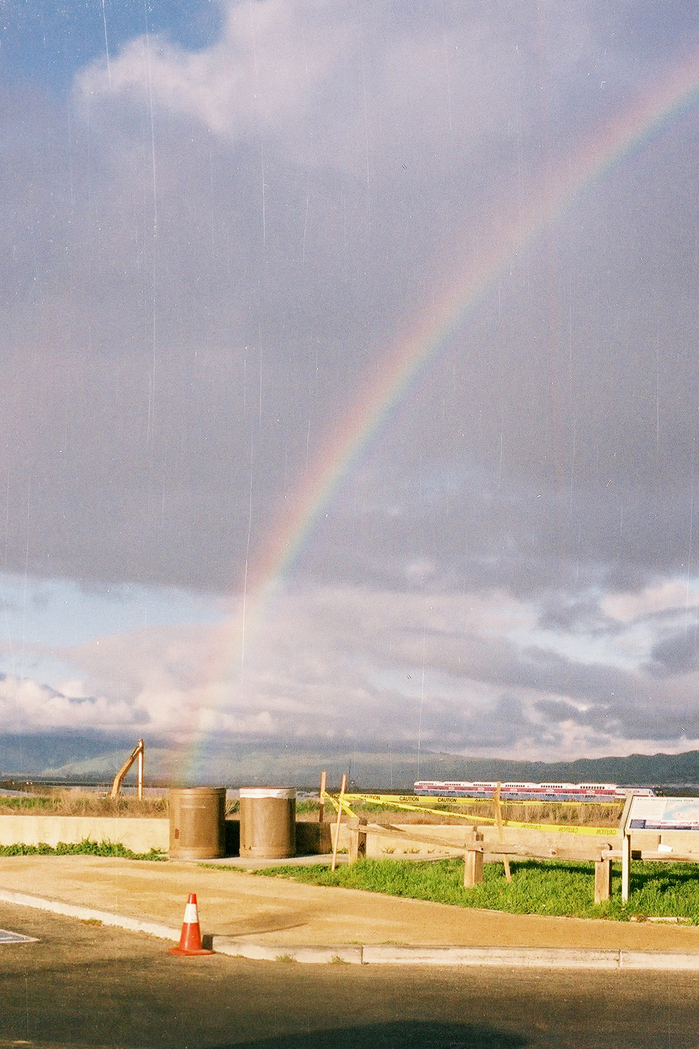 There’s a train too