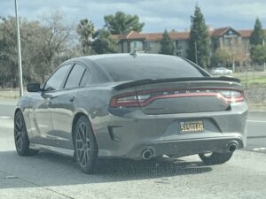 Vanity license plate