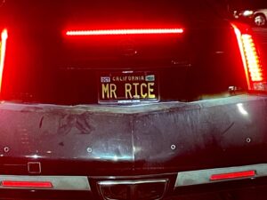 Vanity license plate